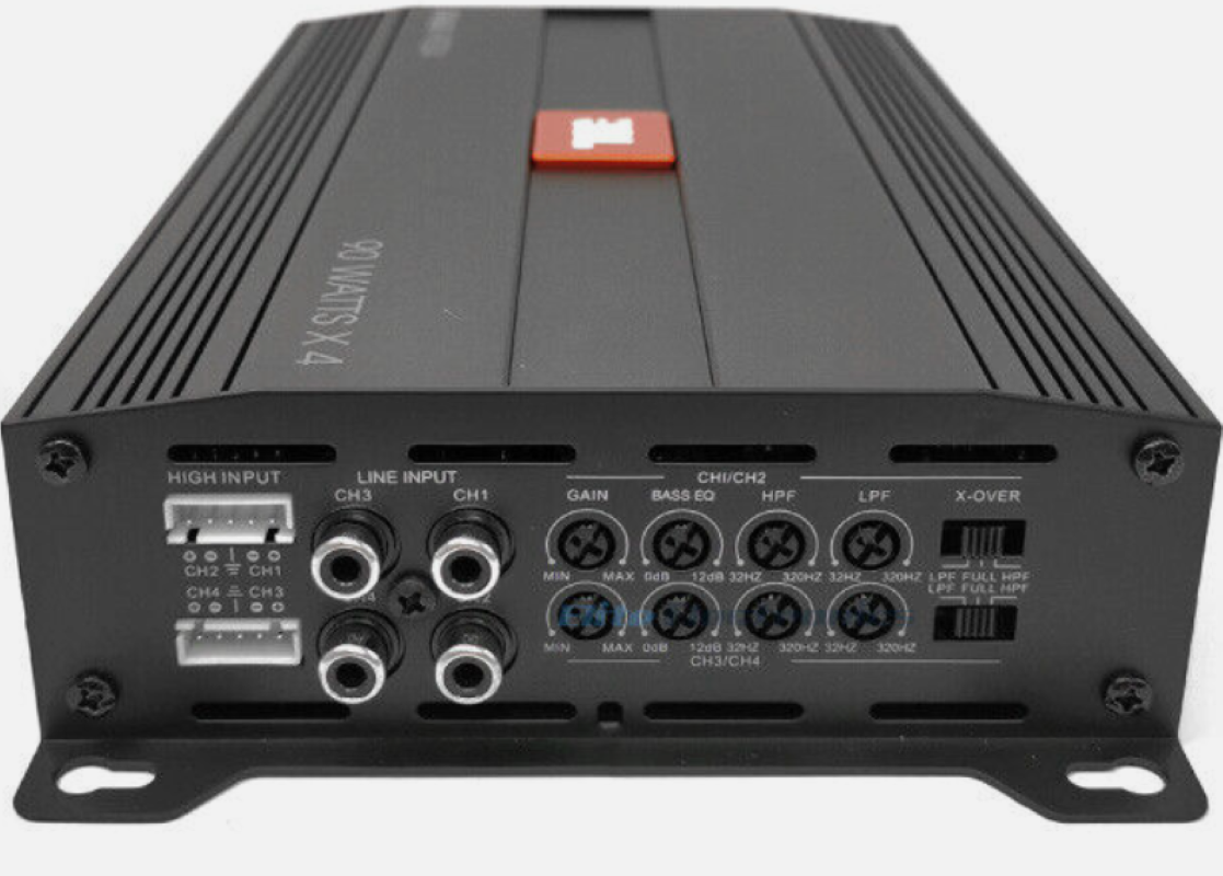 Beta Elektronik - Jbl Stage A9004 Class-D 4 Channel 4 x 90W RMS Car Amplifier