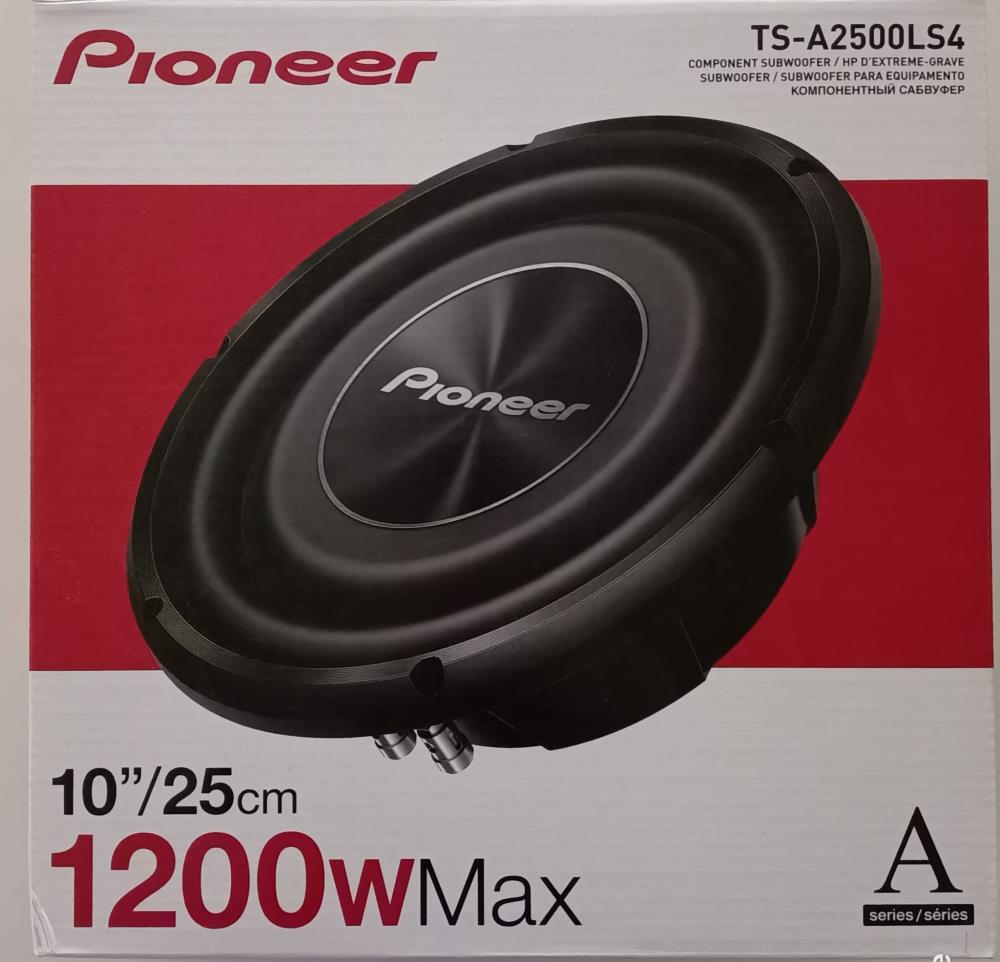 Beta Elektronik - Pioneer TS-A2500LS4 1200W 25cm Subwoofer