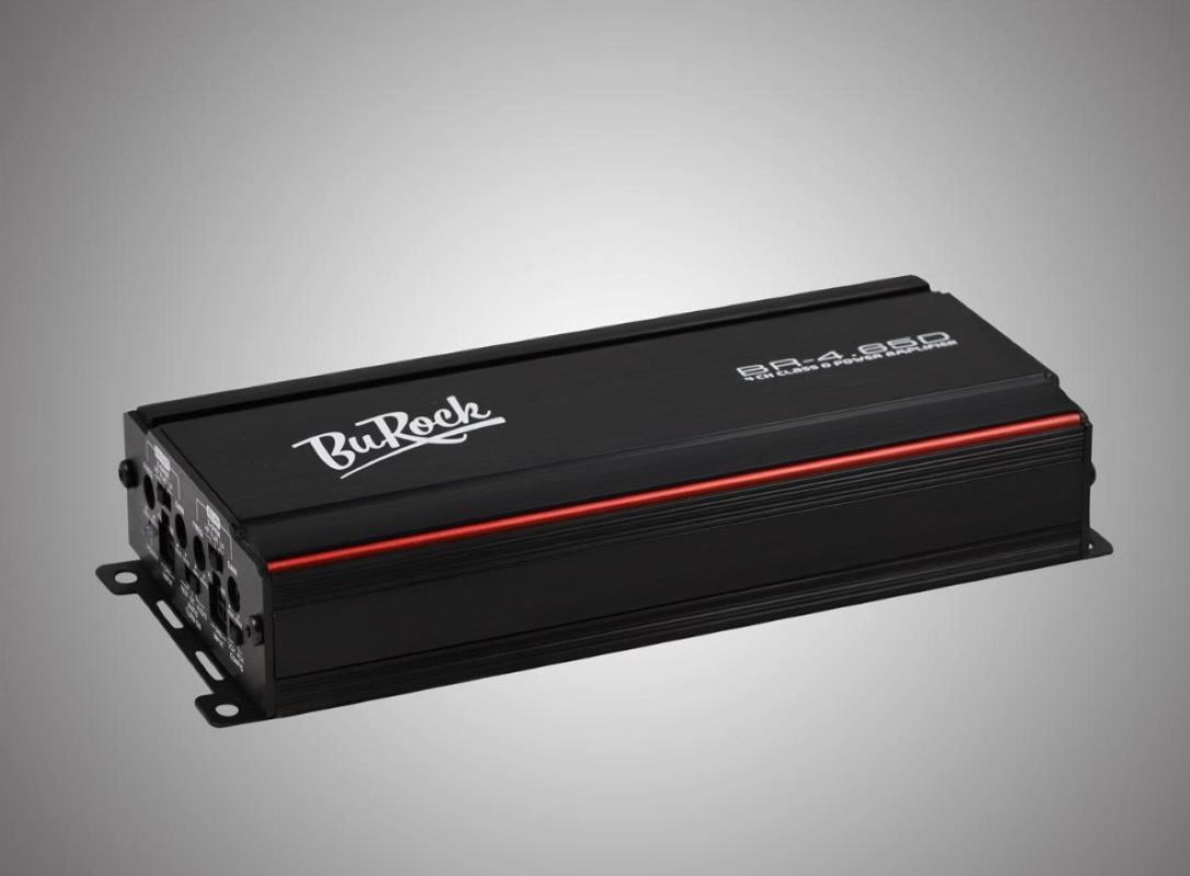 Beta Elektronik - BUROCK BR-4.65D 4CH CLASS D POWER AMPLIFIER