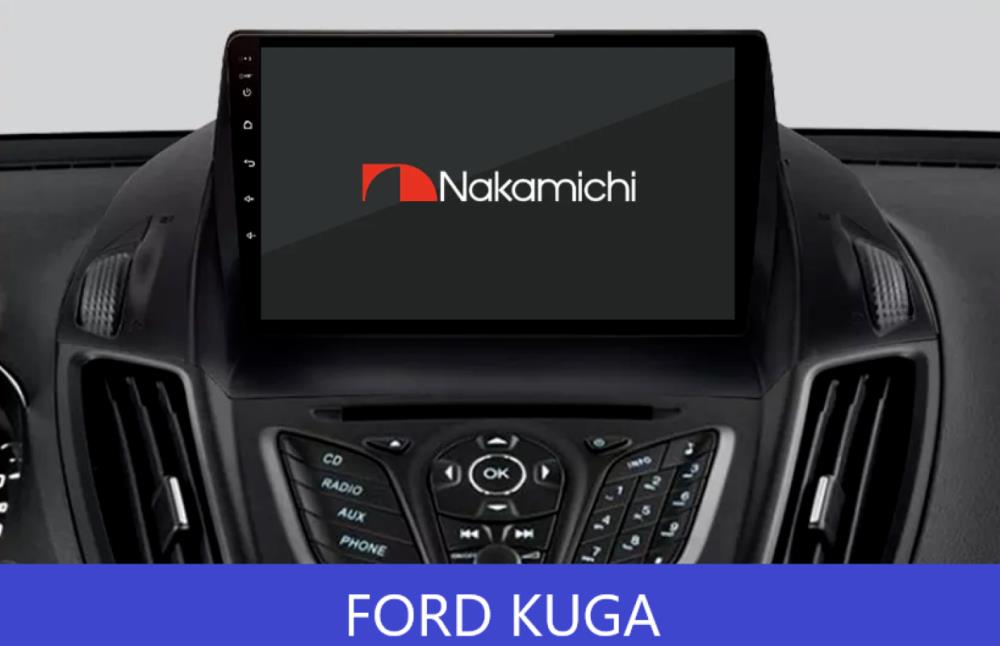 Beta Elektronik - NAKAMİCHİ Ford Kuga 2013-2018 Uyumlu Android Multimedya Navigasyon Sistemi 8GB RAM - 128GB ROM