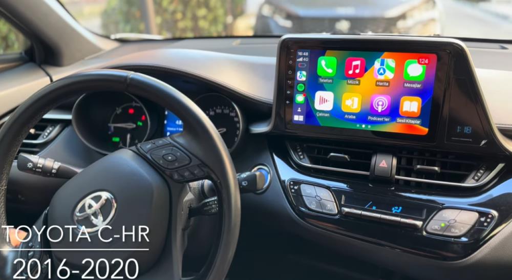 Beta Elektronik - Nakamichi Toyota C-HR (2016-2020) uyumlu Android Multimedya Navigasyon Sistemi 8/128GB