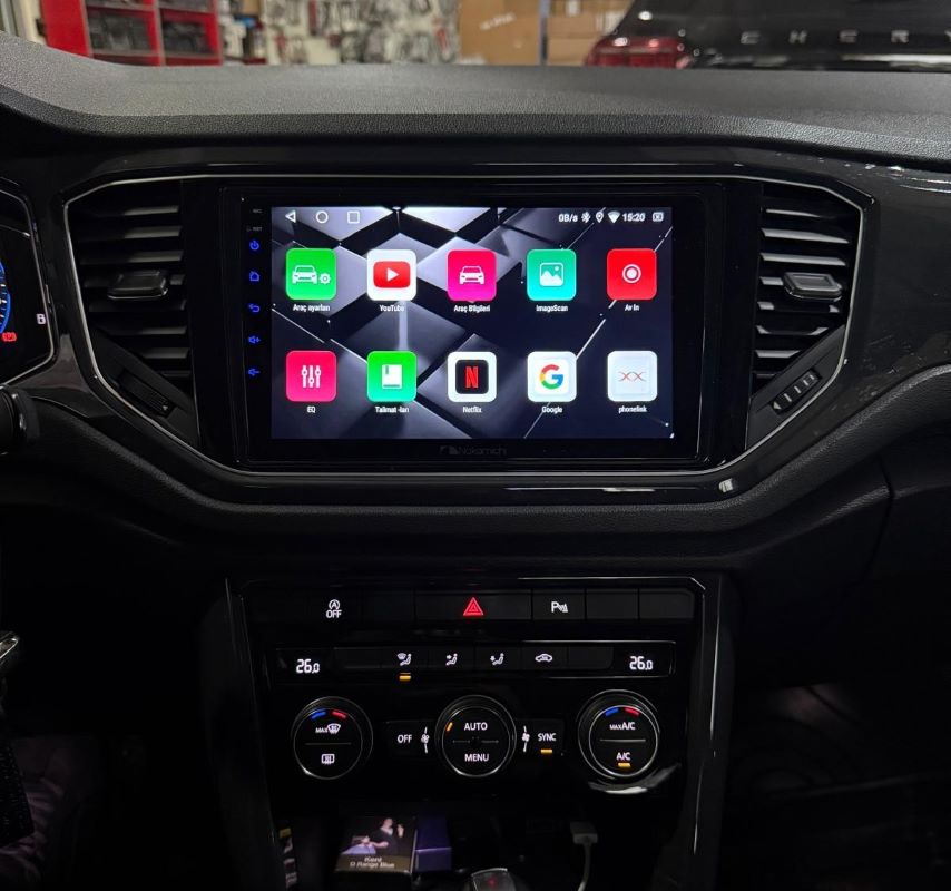 Beta Elektronik - Nakamichi Volkswagen T-rock  Uyumlu Android Multimedya Navigasyon sistemi 8GB RAM - 128GB ROM